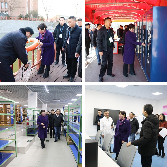 QIT President Chang Cuiming Leads Comprehensive Campus Safety Inspection for Spring Semester Opening