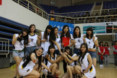 QIT Basketball Babies Dance at the Final Field of Zhangqiu College Student Basketball League