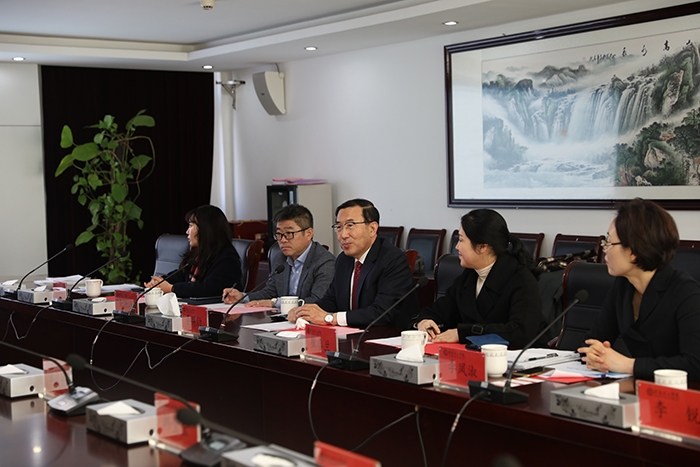 The Delegation from Sehan University Visited QIT