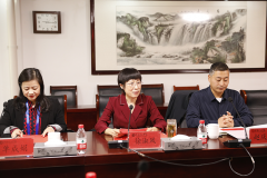 Leaders of Zhangqiu University Park Management Service Centre Visited QIT